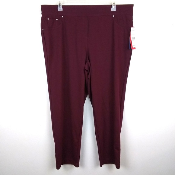 rebecca malone 5 pocket pull on jeans